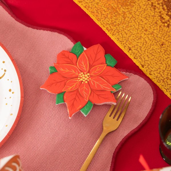 Servietter - Julestjerne - 10-pakning Servietter - Julestjerne - 10-pakning