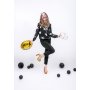 Miniballonger Pastell - Premium 12 cm - Svart - 10-pakning