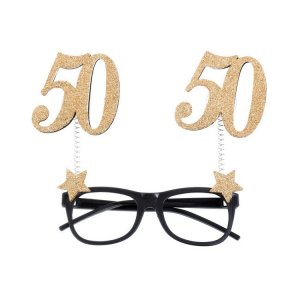 Glitrende briller 50 �r