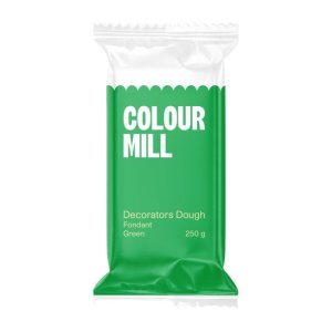 Sukkerpasta-deig - Grønn - Fargekvern - 250 g Sukkerpasta-deig - Grønn - Fargekvern - 250 g