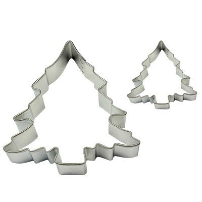 Kakeformer - Juletr�r - PME - 2-pakning