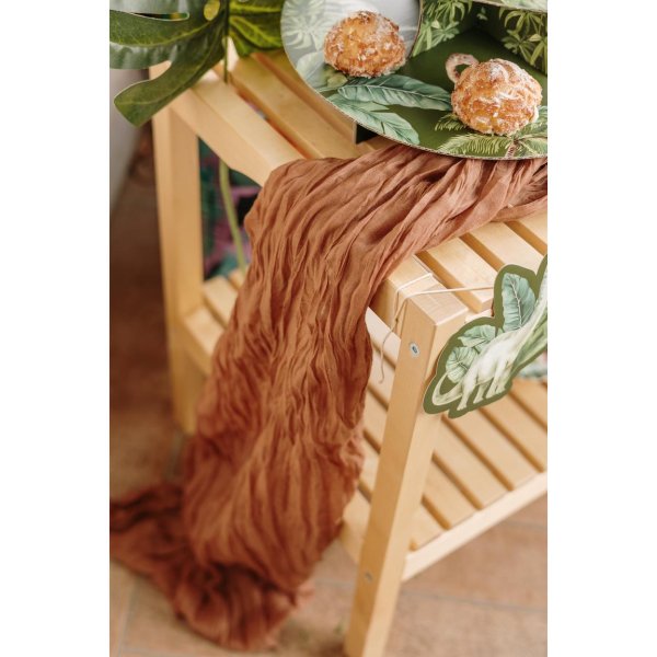 Stoffl�per - Brun - 90 cm x 3 m