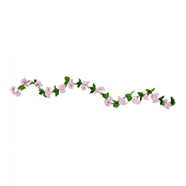 Blomsterkirlander - Rosa kirsebærblomster - 2,2 m Blomsterkirlander - Rosa kirsebærblomster - 2,2 m