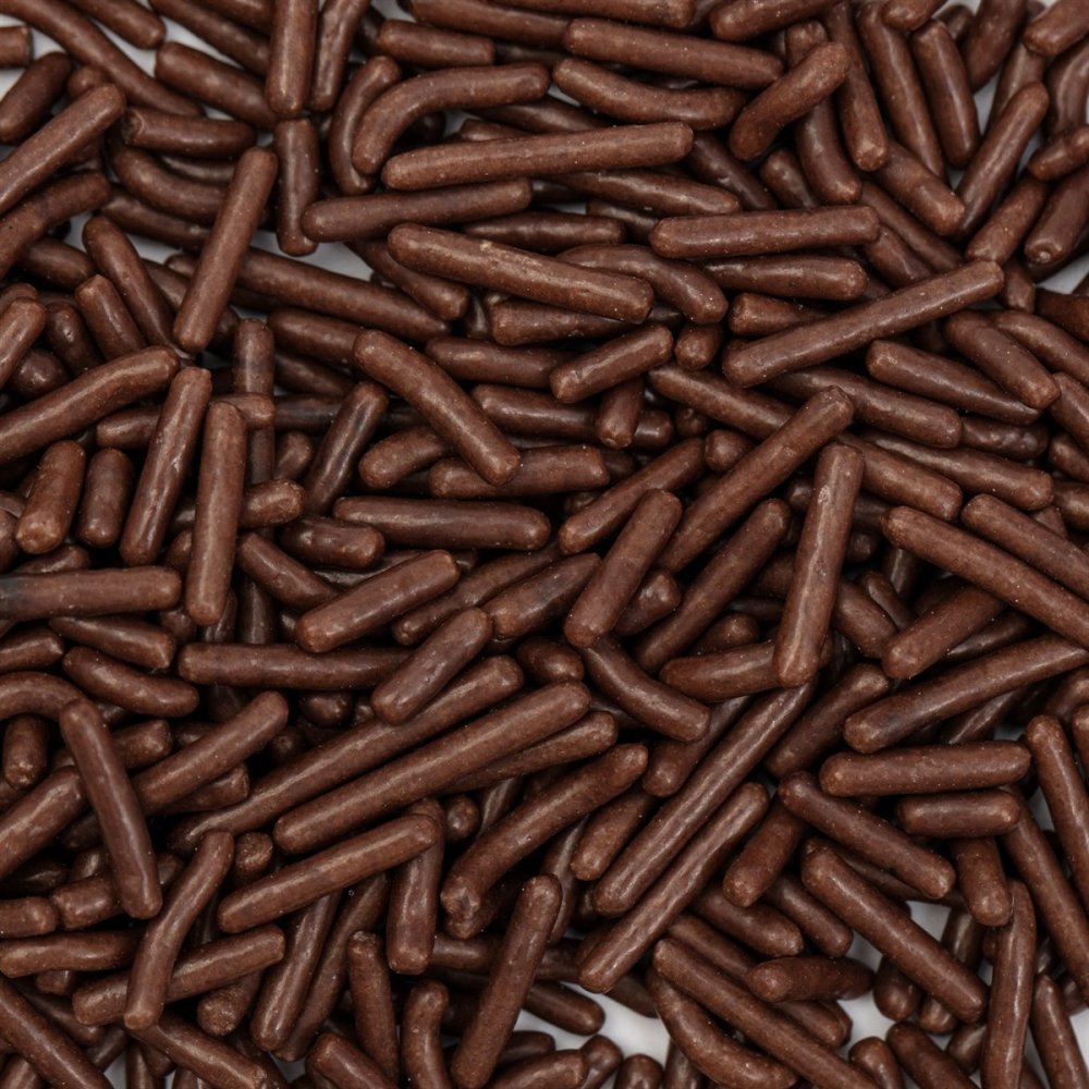 Strøssel – Strøsseltråder – Sjokoladebrun – 75g – Strøssel, Sprinkles