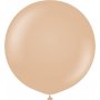 Ballonger ensfargede - Premium 60 cm - rkensand - 2-pakning