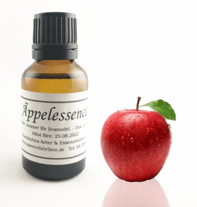 Aroma/essens - 25ml - Eple - Aromaer/essenser, Smakstilsetning