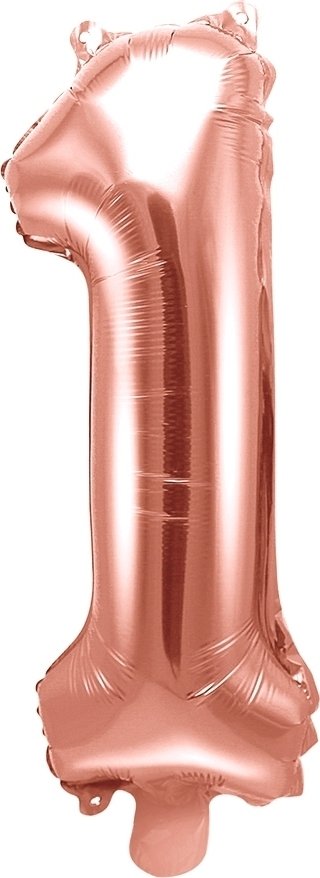 Tallballong – Roségull – 35 cm – Nummer: 1 – Tallballonger, Ballonger