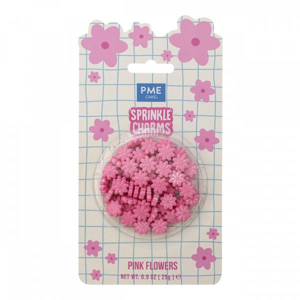 Str�ssel - Blomster - Rosa - PME - 25 g