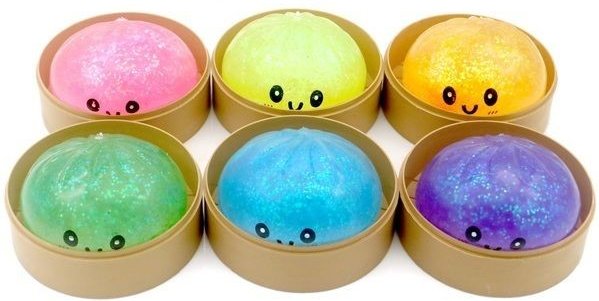 Myke dumplings - Glitter - 8,5 cm - 1 stk Myke dumplings - Glitter - 8,5 cm - 1 stk