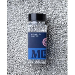Mr Cake Str�ssel - Perler S�lv - 85g