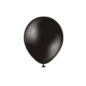Ballonger - Metalliske - Onyx Sort - 50-pakning - 13 cm Ballonger - Metalliske - Onyx Sort - 50-pakning - 13 cm
