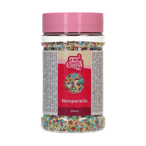 Sukkerperler - Mini - Mix Disco - Funcakes - Stor pakke 250 g Sukkerperler - Mini - Mix Disco - Funcakes - Stor pakke 250 g