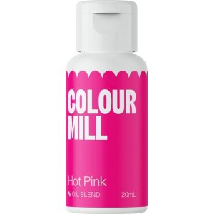 Fargemlle - 20ml - Sterk rosa