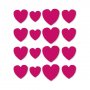 Sukkerpynt - Røde hjerter - 16-pakning Sukkerpynt - Røde hjerter - 16-pakning
