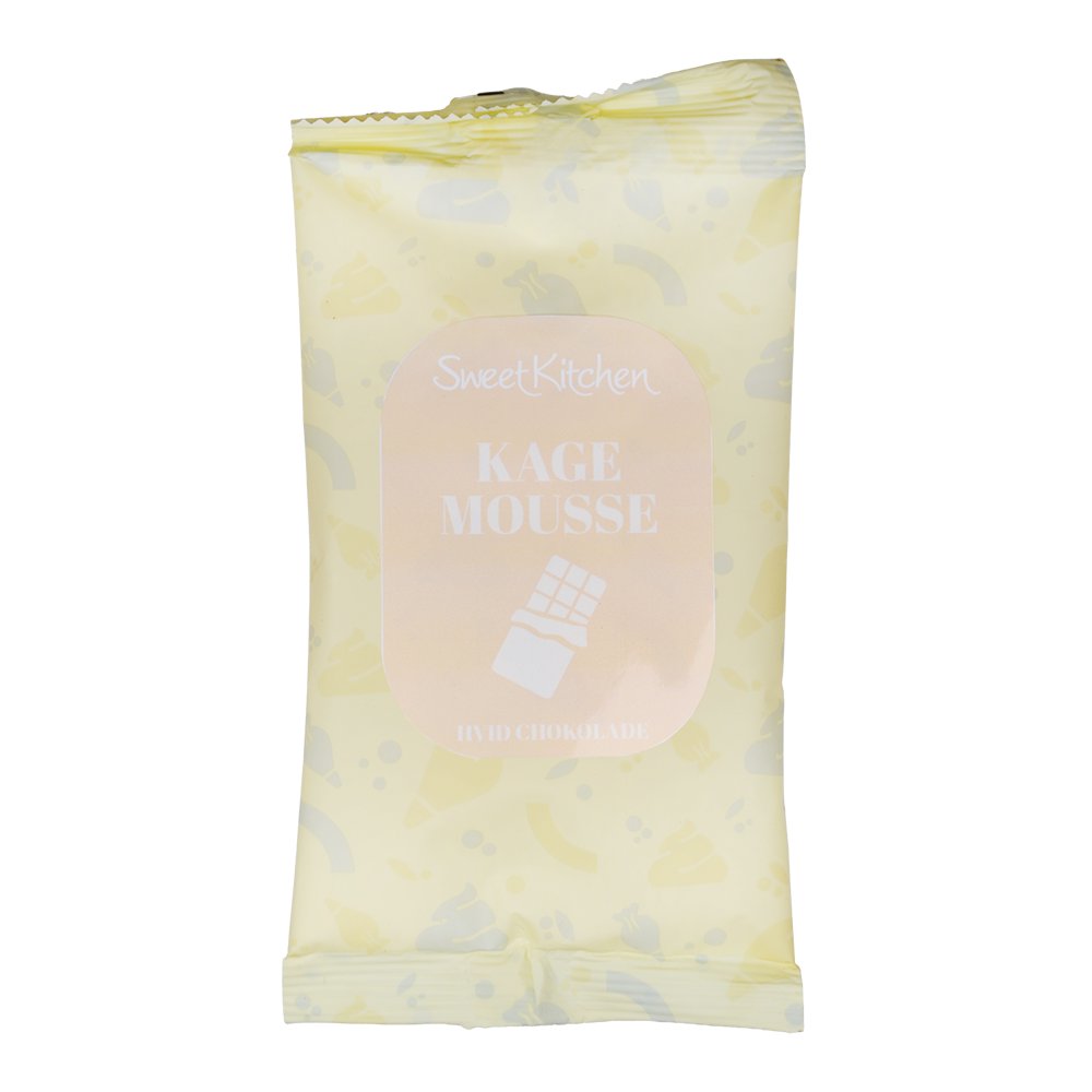 Mousseblanding - Hvit sjokolade - SweetKitchen - 50 g - Mousse