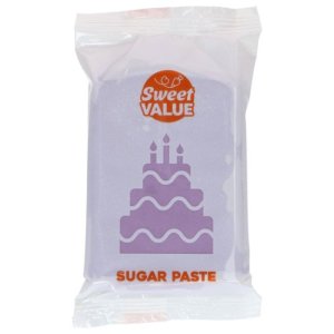 Sukkerpasta - Lilla - Søt verdi - 200 g Sukkerpasta - Lilla - Søt verdi - 200 g