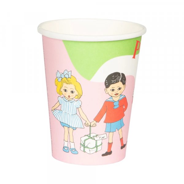 Papirkopper - Pippi Langstr�mpe - 8-pakning