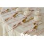 Velourb�nd - 10 m - Lys rosa - 15 mm