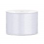 Satengbnd - 25 m - Hvit - Bredde: 50 mm