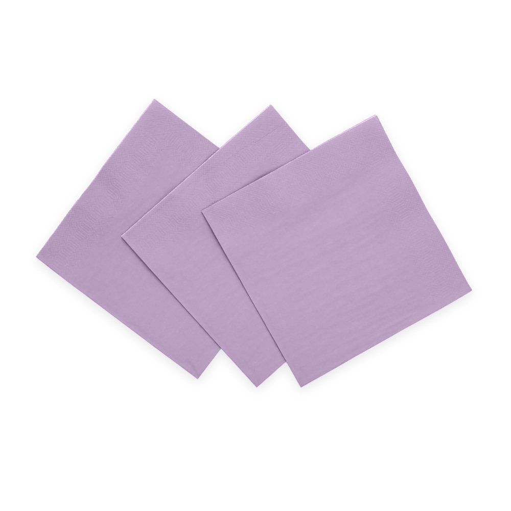 Servietter – Lavendel – 33×33 cm – 20-pakning – Servietter, Borddekking