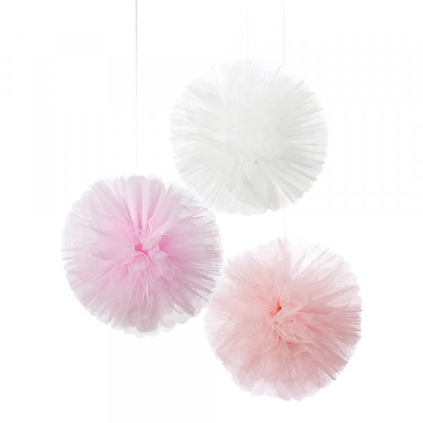 Pom Poms - Tyll - We Love Pink