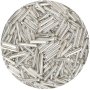 Strøsselpinner XL Metallisk sølv 70 g - FunCakes Strøsselpinner XL Metallisk sølv 70 g - FunCakes