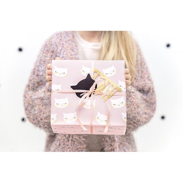 Gavepapir - Katt - 2-pakning - 4 meter Gavepapir - Katt - 2-pakning - 4 meter