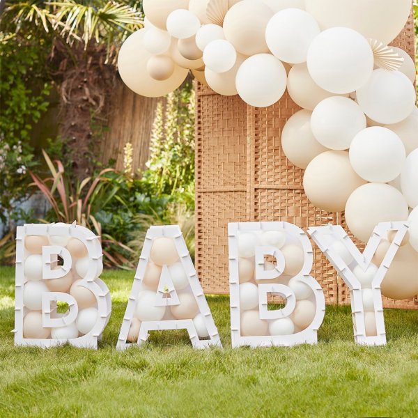 Ballongdekoration - Stativ - BABY