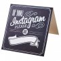 Instagram-skilt - Tavle - 5-pakning Instagram-skilt - Tavle - 5-pakning