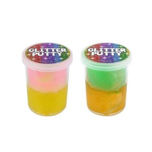 Glitterslime - Liten krukke - 1 stk Glitterslime - Liten krukke - 1 stk