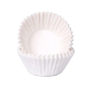 Pralinkapsler - Hvite - 2,5 cm - 100 stk - House of Marie Pralinkapsler - Hvite - 2,5 cm - 100 stk - House of Marie
