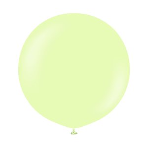 Ballonger ensfargede - Premium 60 cm - Makroner og pistasj - 2-pakning