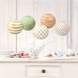 Mini-lykter - 5-pakning - Pastellmiks Mini-lykter - 5-pakning - Pastellmiks