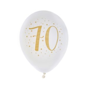 Ballonger - Hvite - 70 - 23 cm - 8-pakning Ballonger - Hvite - 70 - 23 cm - 8-pakning