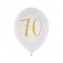 Ballonger - Hvite - 70 - 23 cm - 8-pakning Ballonger - Hvite - 70 - 23 cm - 8-pakning