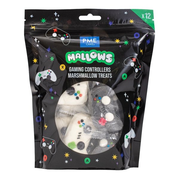 Marshmallow-dekorasjoner - Videospill - 12 stk Marshmallow-dekorasjoner - Videospill - 12 stk
