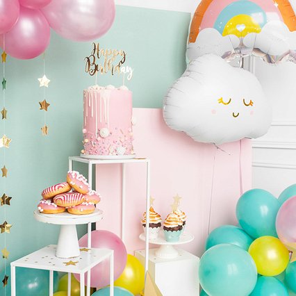 Folieballong - Skyer - Sovende yne