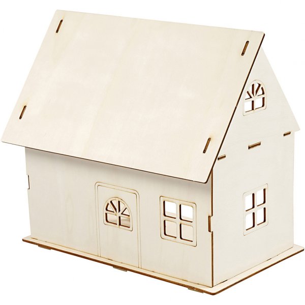 Trehus - To etasjer - 25 cm