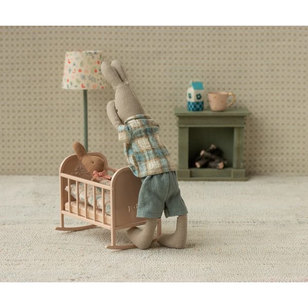 Metallkrybbe/vugge - Rosa - Maileg - Størrelse MY Metallkrybbe/vugge - Rosa - Maileg - Størrelse MY