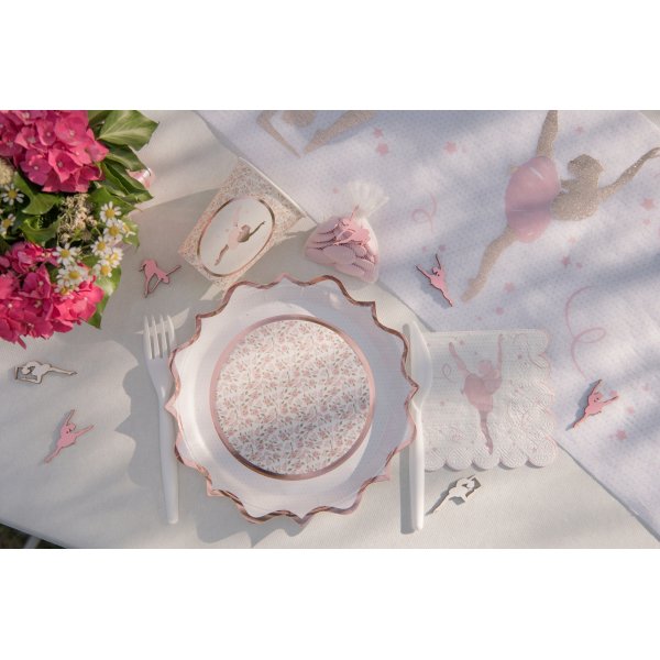 Papptallerken - Ballerina - 10-pakning Papptallerken - Ballerina - 10-pakning