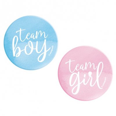 Badges - Team Boy/Team Girl