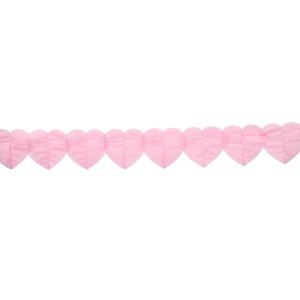 Girlander - Hjerter - Lys rosa - 6 m Girlander - Hjerter - Lys rosa - 6 m