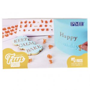 Stempel - PME Morsomme fonter - Samling 2