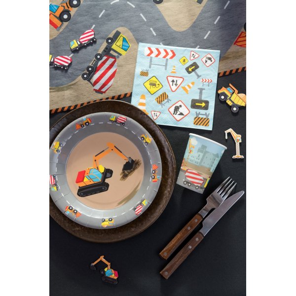 Pappkrus - Under konstruksjon - 10-pakning