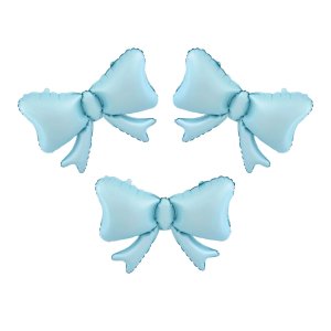 Folieballong - Slyfe - Lysebl - 3-pakning