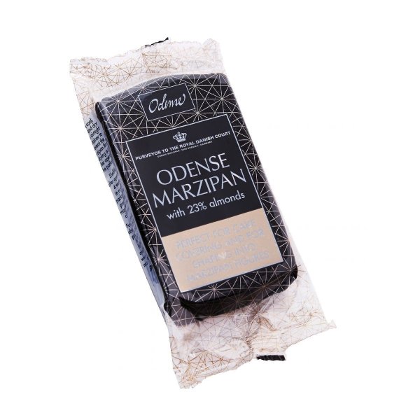 Marsipan Svart - 200g - Odense Marsipan Marsipan Svart - 200g - Odense Marsipan
