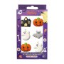 Sukkerdekorasjoner - Spøkelser, gresskar, flaggermus, hjemsøkte hus - Halloween - 6 stk Sukkerdekorasjoner - Spøkelser, gresskar, flaggermus, hjemsøkte hus - Halloween - 6 stk