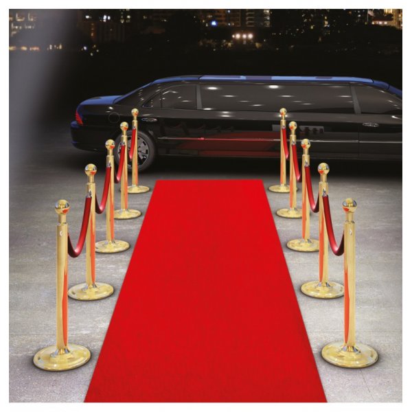 Rød løper - Premium 15 m x 1 m Rød løper - Premium 15 m x 1 m