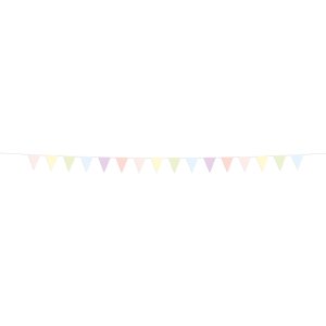 Vimpelgirlander - Pastell - 6 meter Vimpelgirlander - Pastell - 6 meter