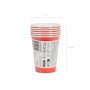 Papirkopp - Rød - 250ml Papirkopp - Rød - 250ml